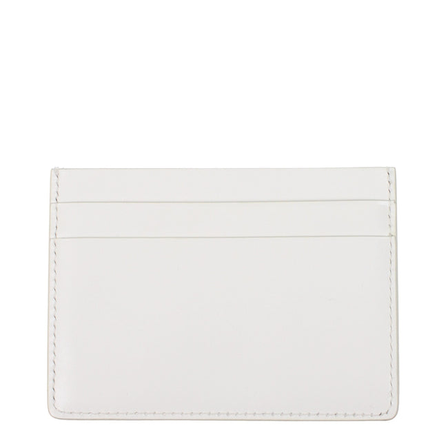 Jil Sander White Leather Cardholders Jil Sander
