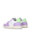Versace White Leather Low Tops Versace