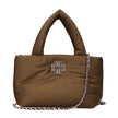 Tory Burch Brown Fabric Handbags Tory Burch