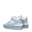 Moncler White Leather High Tops Moncler