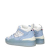 Moncler White Leather High Tops Moncler