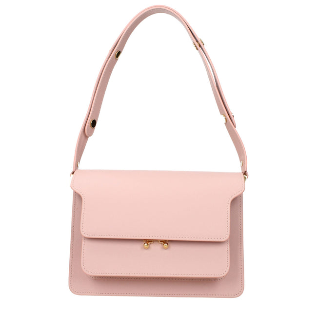 Marni Pink Leather Shoulder Bags Marni