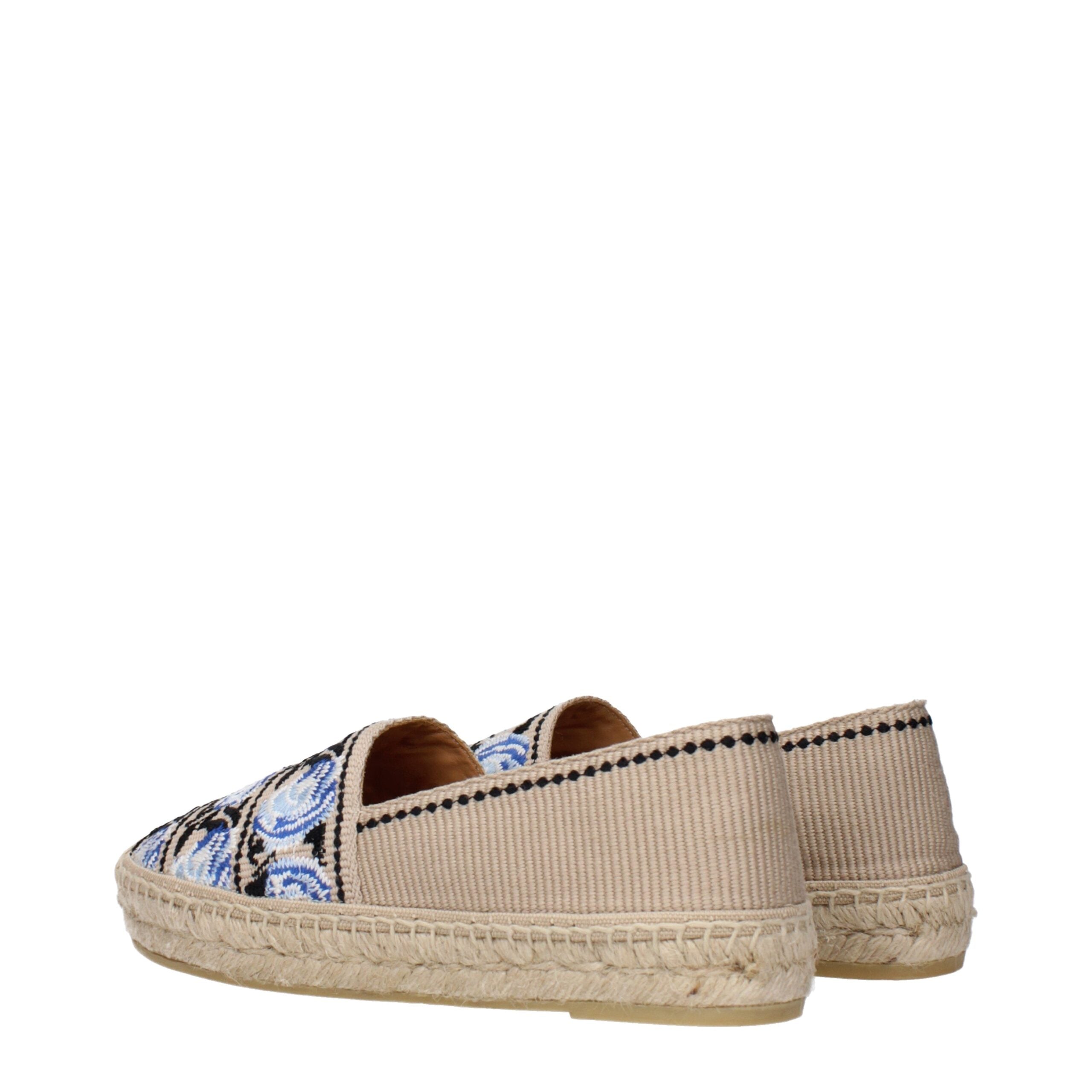 Prada Beige Fabric Espadrilles Prada
