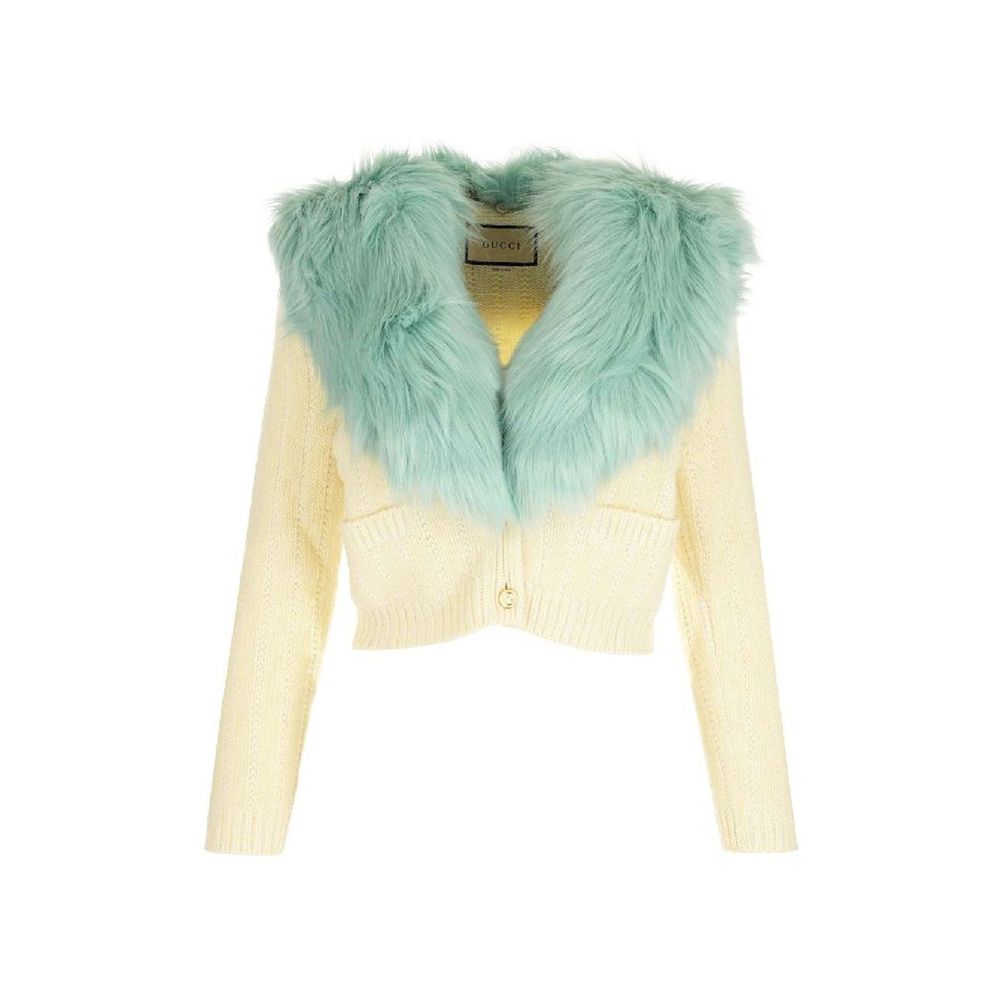 Gucci Wool And Cashmere Cardigan Gucci