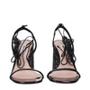 Miu Miu Black Leather Platforms