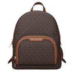 Michael Kors Brown Fabric Backpacks Michael Kors