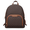 Michael Kors Brown Fabric Backpacks Michael Kors