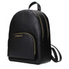 Michael Kors Black Leather Backpacks Michael Kors