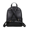Michael Kors Black Leather Backpacks Michael Kors
