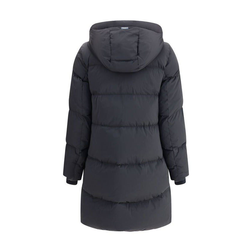 Woolrich Black Goose Down Coat Woolrich