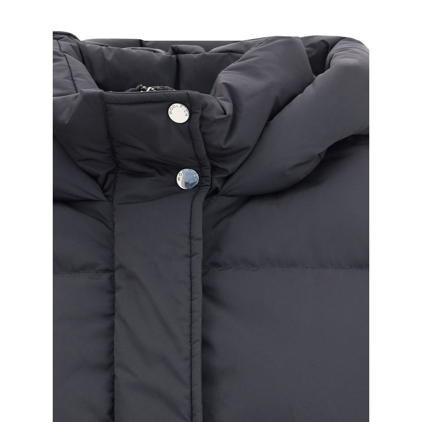 Woolrich Black Goose Down Coat Woolrich