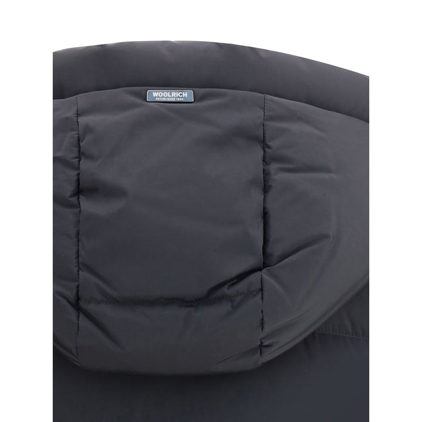 Woolrich Black Goose Down Coat Woolrich