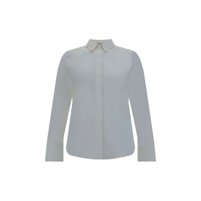 Brunello Cucinelli Shirt with iconic jewelry details Brunello Cucinelli