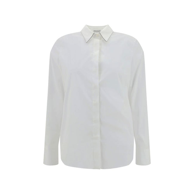 Brunello Cucinelli Shirt with iconic jewelry details Brunello Cucinelli