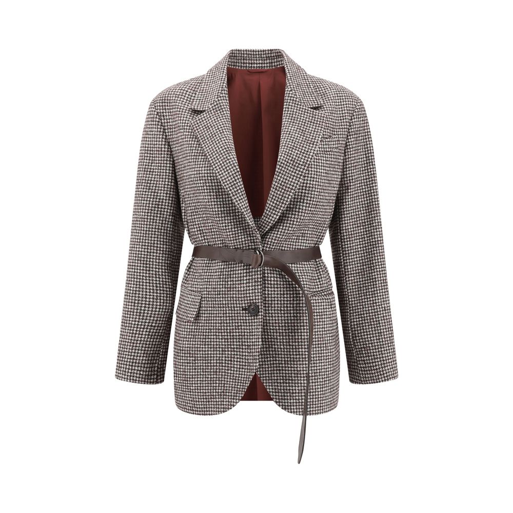 Brunello Cucinelli Blazer Jacket with belt Brunello Cucinelli