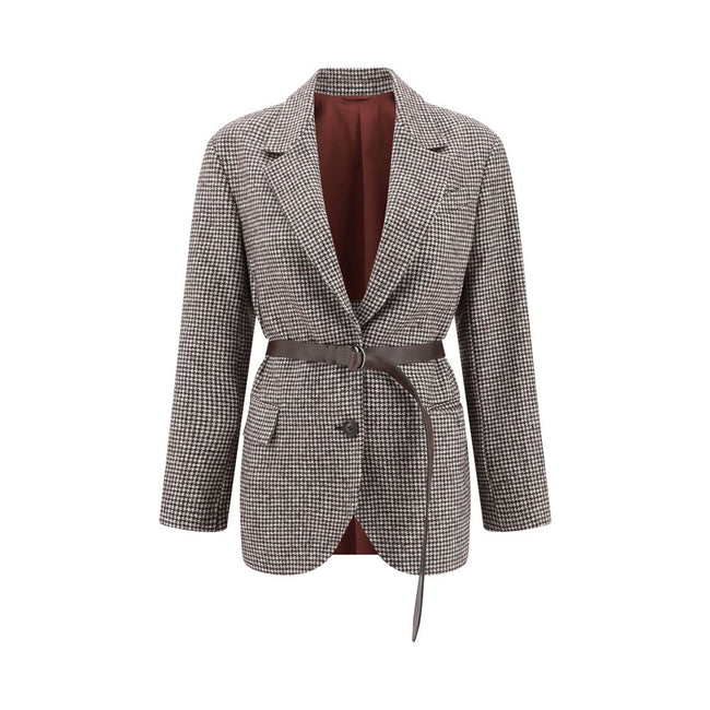 Brunello Cucinelli Blazer Jacket with belt Brunello Cucinelli