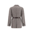 Brunello Cucinelli Blazer Jacket with belt Brunello Cucinelli
