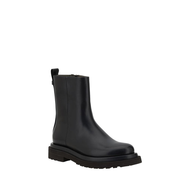 Brunello Cucinelli Leather Ankle Boots Brunello Cucinelli