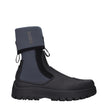 Christian Dior Black Cotton Ankle Boots Christian Dior