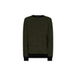 Balmain Green Wool Sweater Balmain