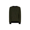 Balmain Green Wool Sweater Balmain