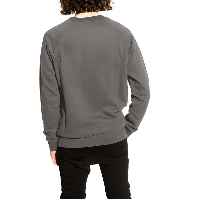 Balmain Gray Cotton Men Sweater Balmain