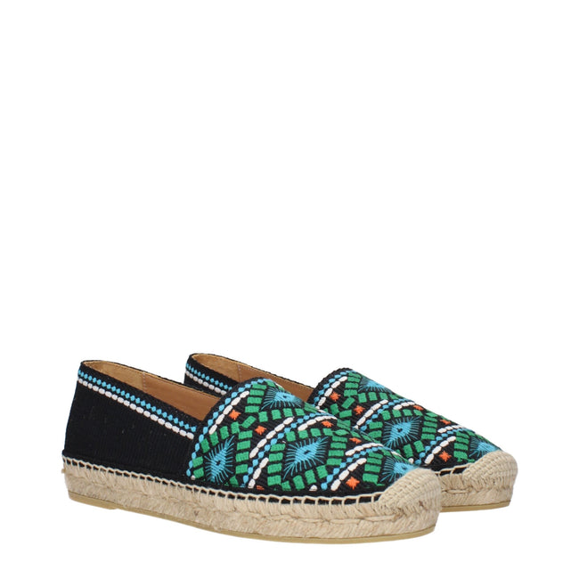 Prada Black Fabric Espadrilles Prada