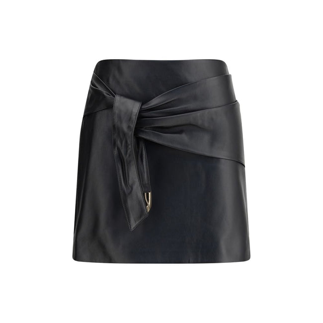 Versace Lambskin Miniskirt Versace