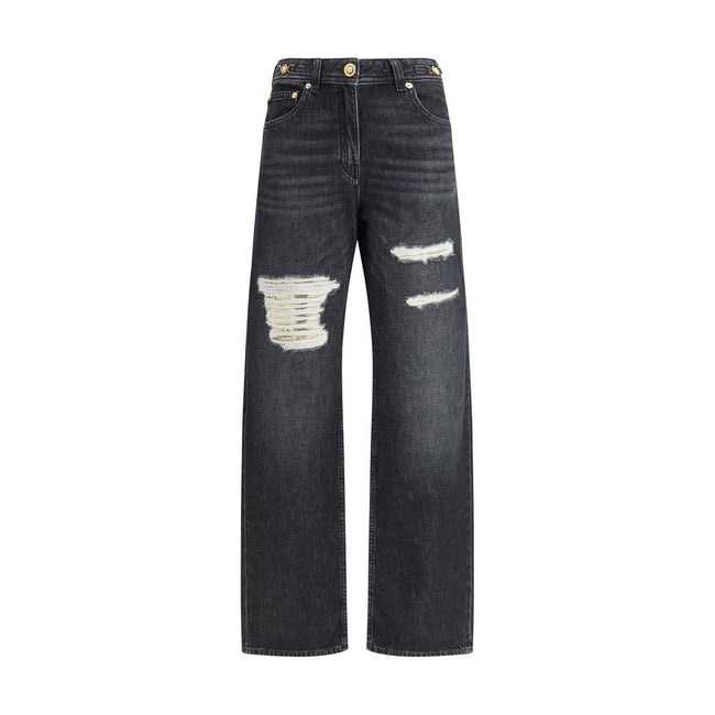 Versace Cut-Out detail Jeans Versace