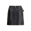 Versace Lambskin Miniskirt Versace