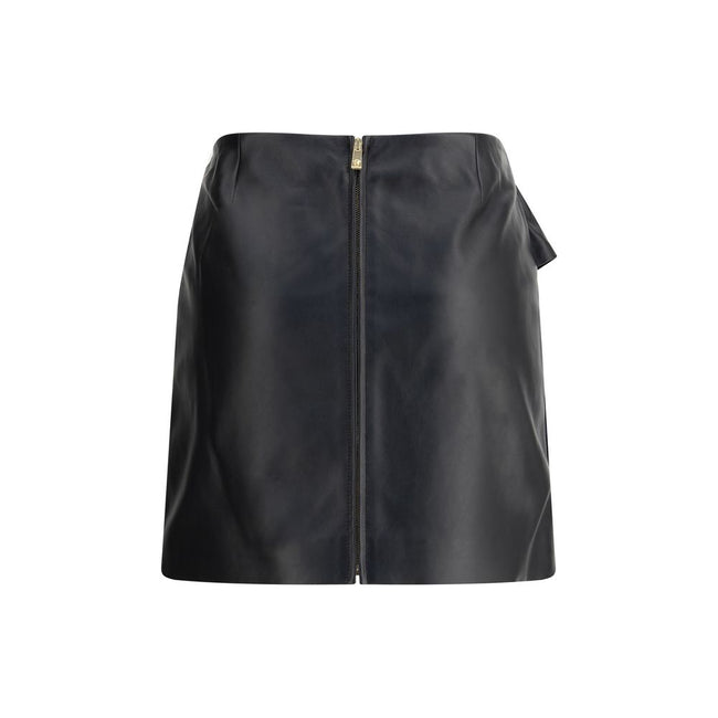 Versace Lambskin Miniskirt Versace