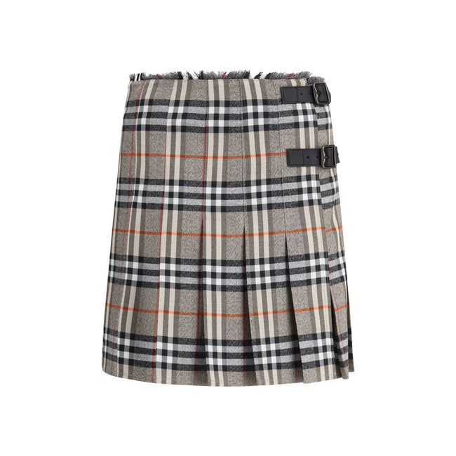 Burberry Check Archive wool Miniskirt Burberry