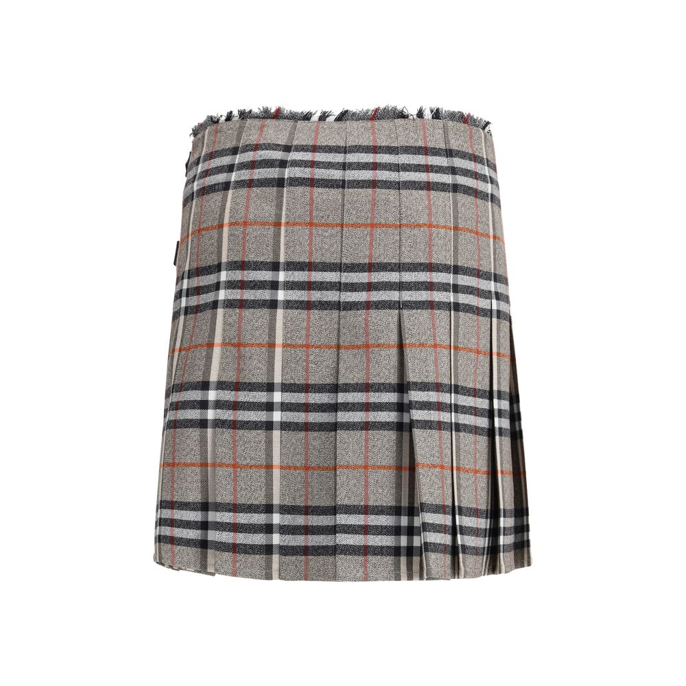 Burberry Check Archive wool Miniskirt Burberry