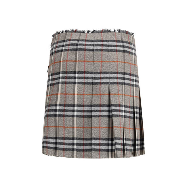 Burberry Check Archive wool Miniskirt Burberry