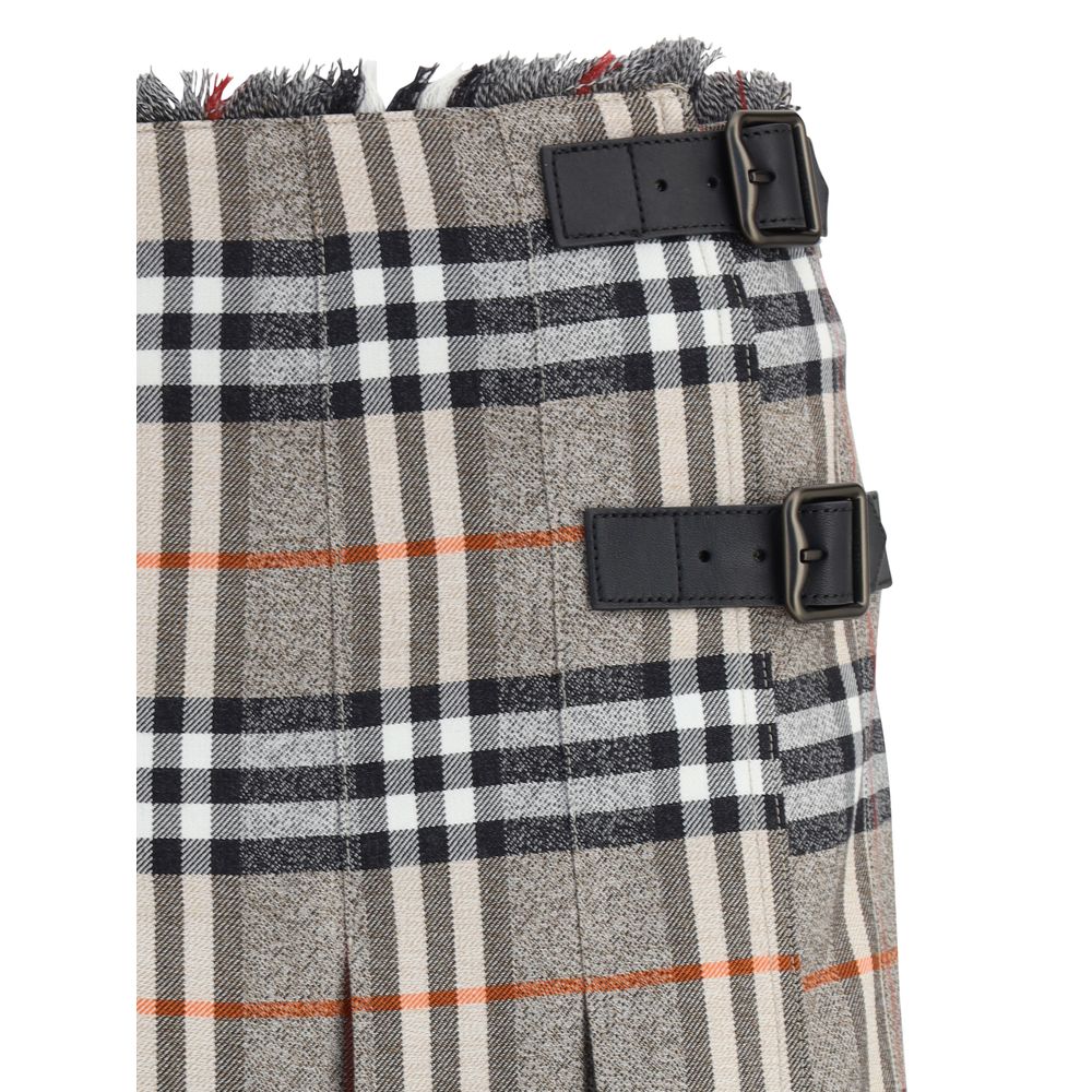 Burberry Check Archive wool Miniskirt Burberry