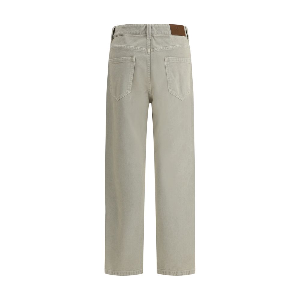 Brunello Cucinelli Straight Dyed Jeans Brunello Cucinelli