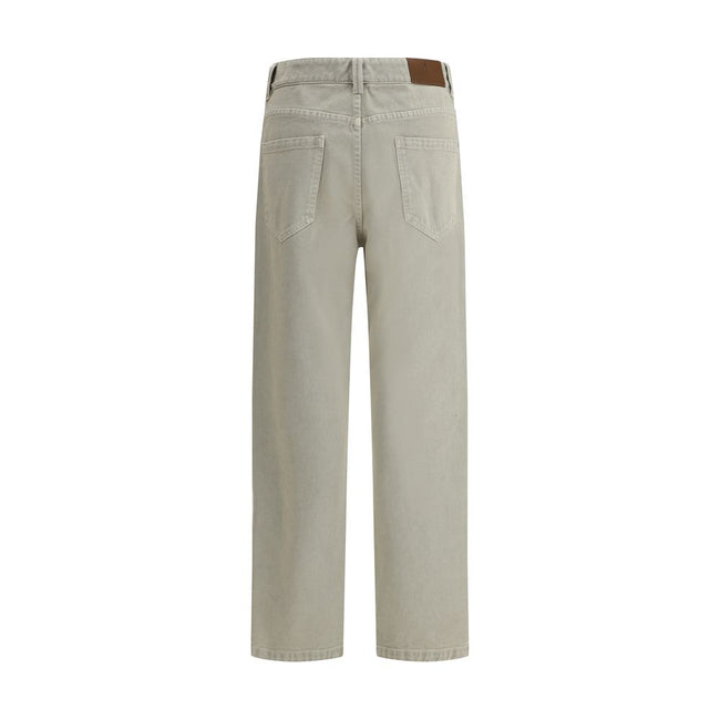 Brunello Cucinelli Straight Dyed Jeans Brunello Cucinelli