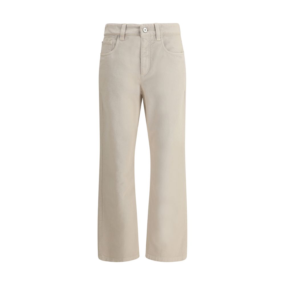 Brunello Cucinelli Straight Dyed Jeans Brunello Cucinelli