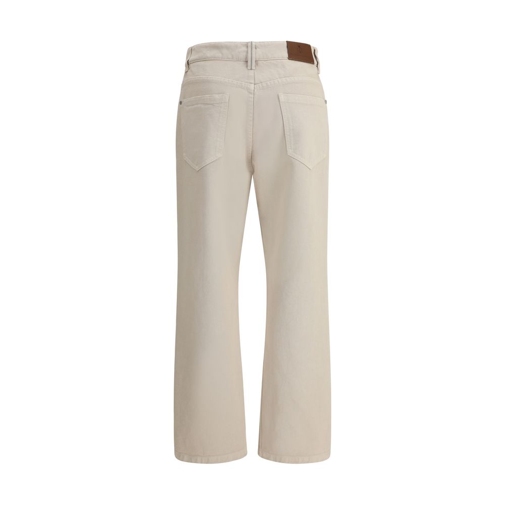 Brunello Cucinelli Straight Dyed Jeans Brunello Cucinelli