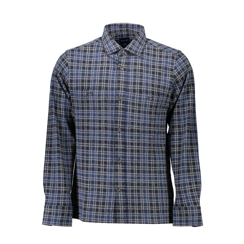 Gant Blue Cotton Shirt Gant