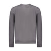 Tommy Hilfiger Gray Cotton Men Sweater Tommy Hilfiger
