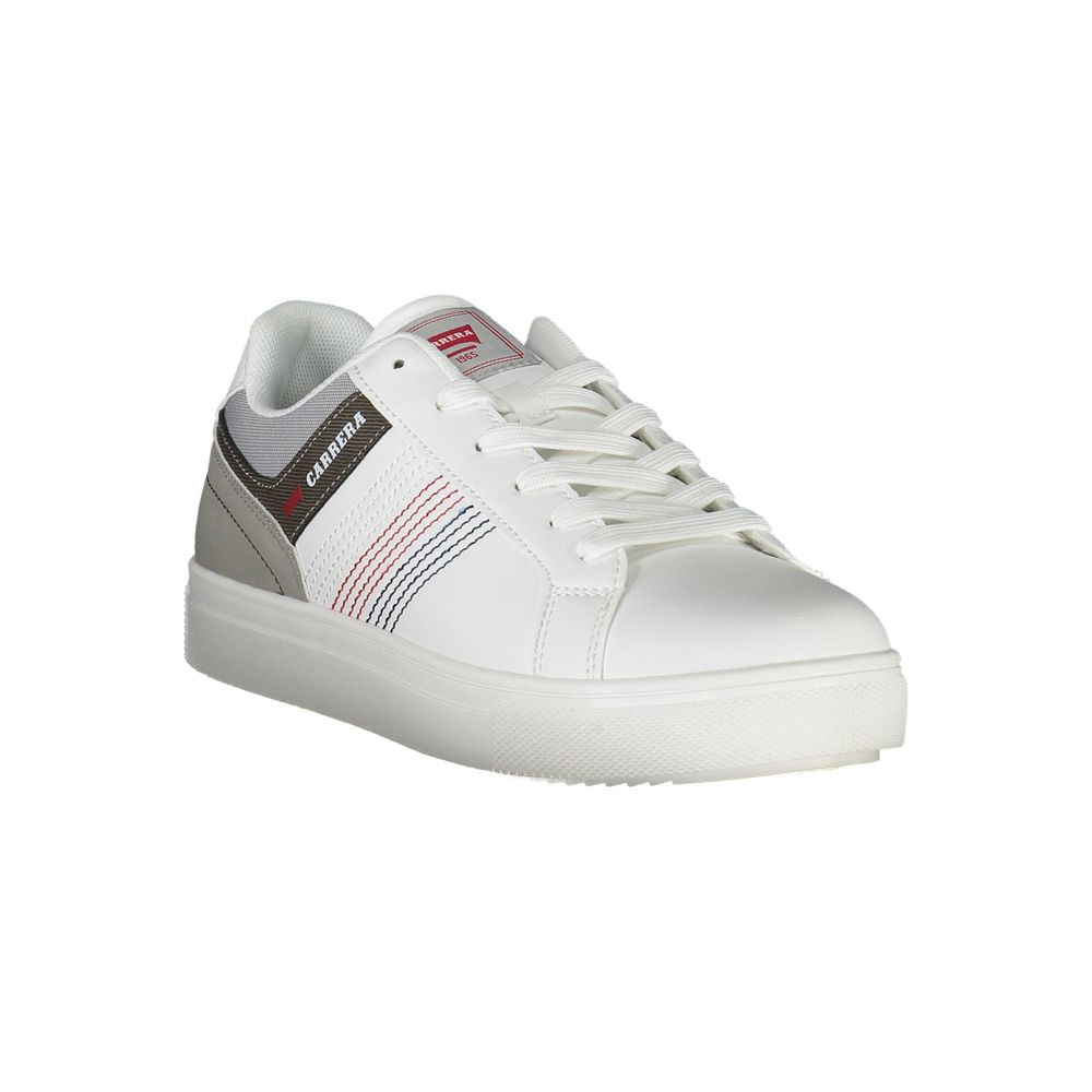 Carrera White Polyester Sneaker Carrera