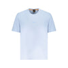 Hugo Boss Blue Cotton Men T-Shirt Hugo Boss