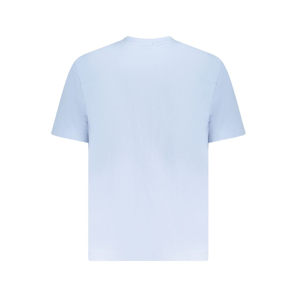Hugo Boss Blue Cotton Men T-Shirt Hugo Boss