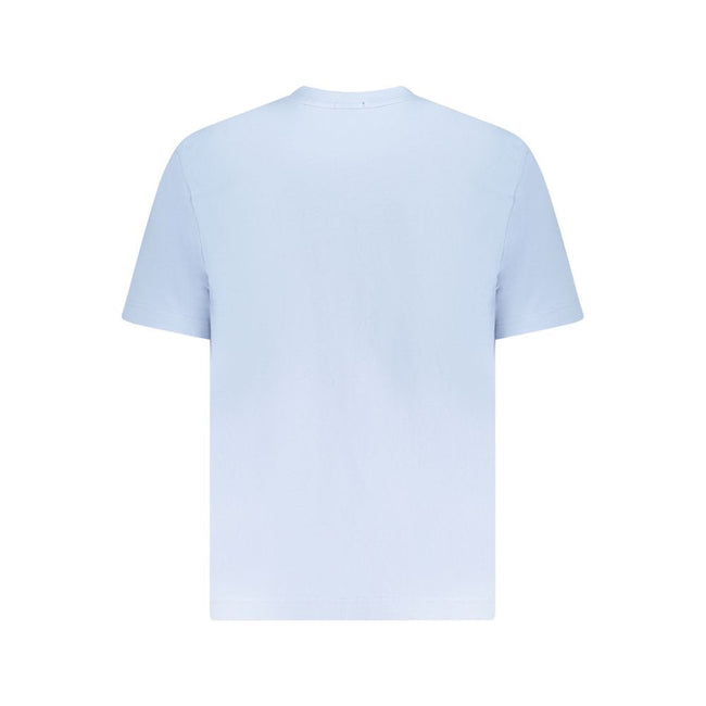 Hugo Boss Blue Cotton Men T-Shirt Hugo Boss
