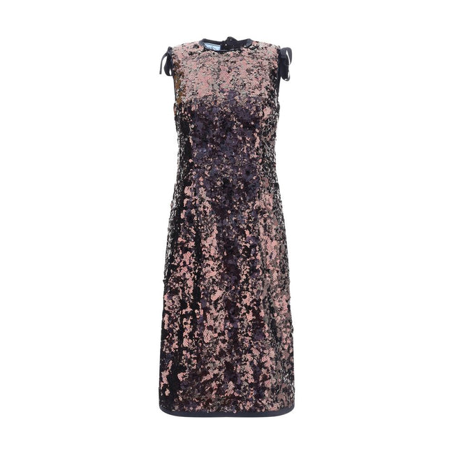 Prada Sequined midi Dress Prada