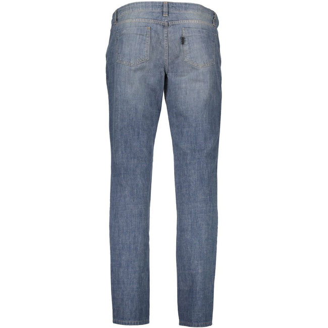 Costume National Blue Cotton Women Jean Costume National