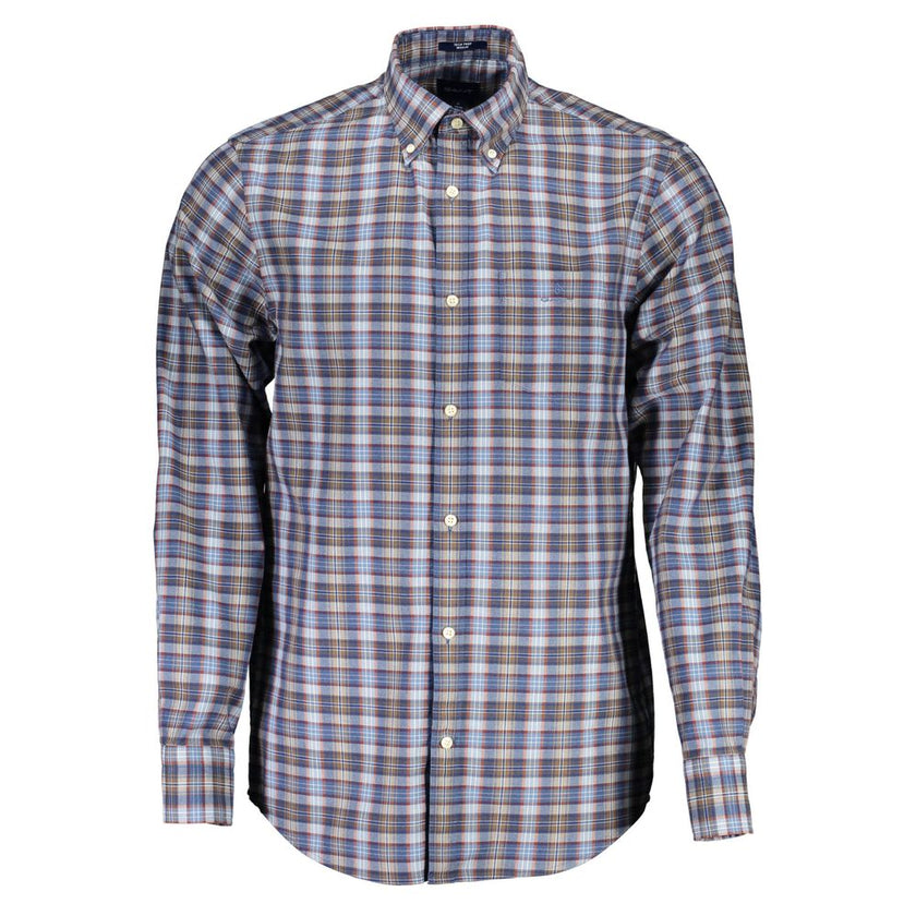 Gant Blue Cotton Shirt Gant