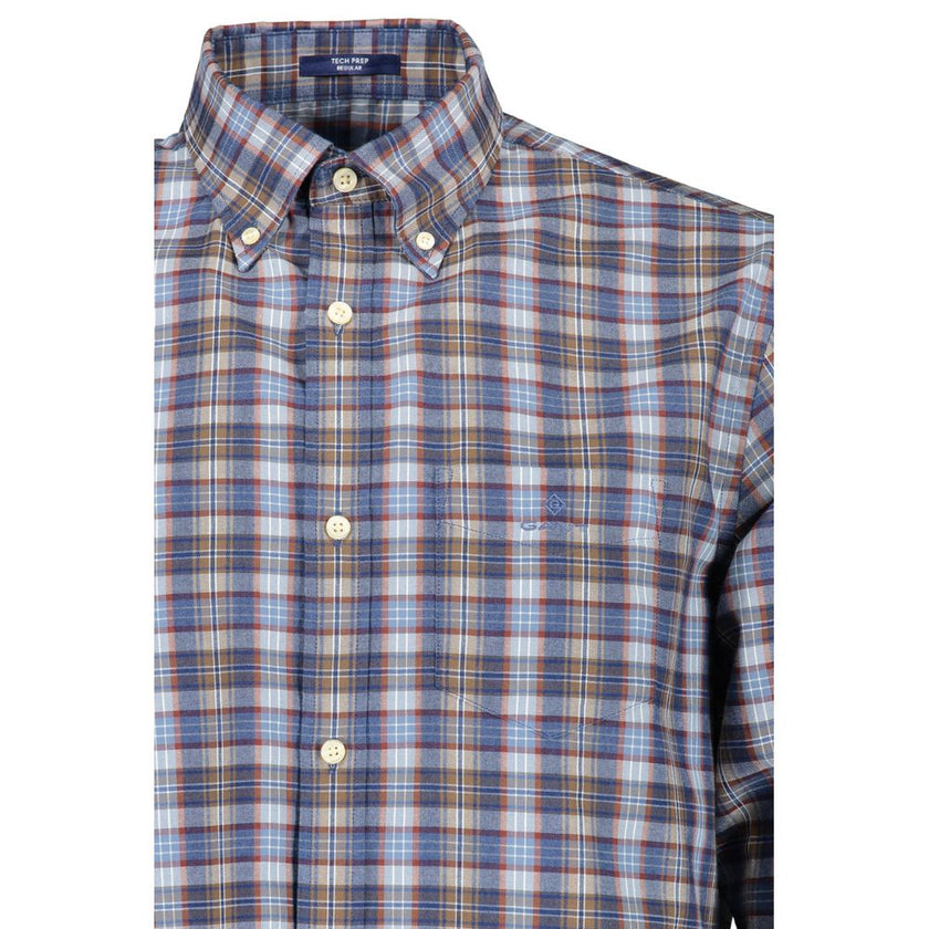Gant Blue Cotton Shirt Gant