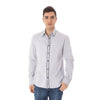 Costume National Blue Cotton Shirt Costume National